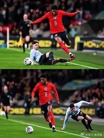 友谊赛英格兰1:1乌拉圭，要点速览：1.虽是友谊赛，但双方拼抢激烈，乌拉圭球风