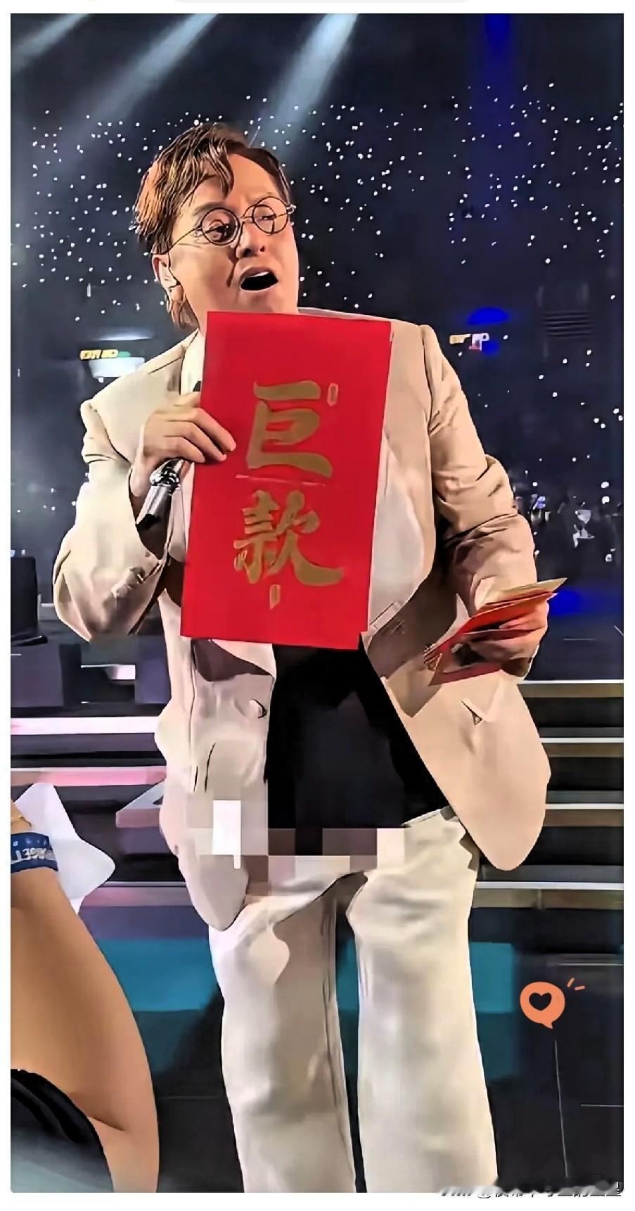 明眼人都看出来，76岁谭咏麟之所以开演唱会，不是为了捞钱，也不是为了博流量，而是