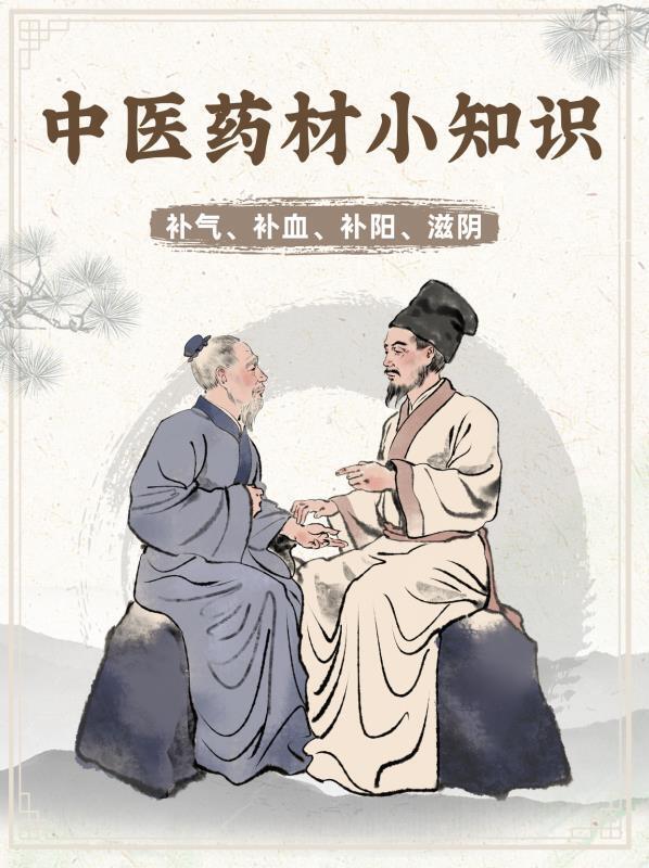 中医调理、中医中药中医药材小知识补气、补血、补阳、滋阴补气药材中医药材、知识ge
