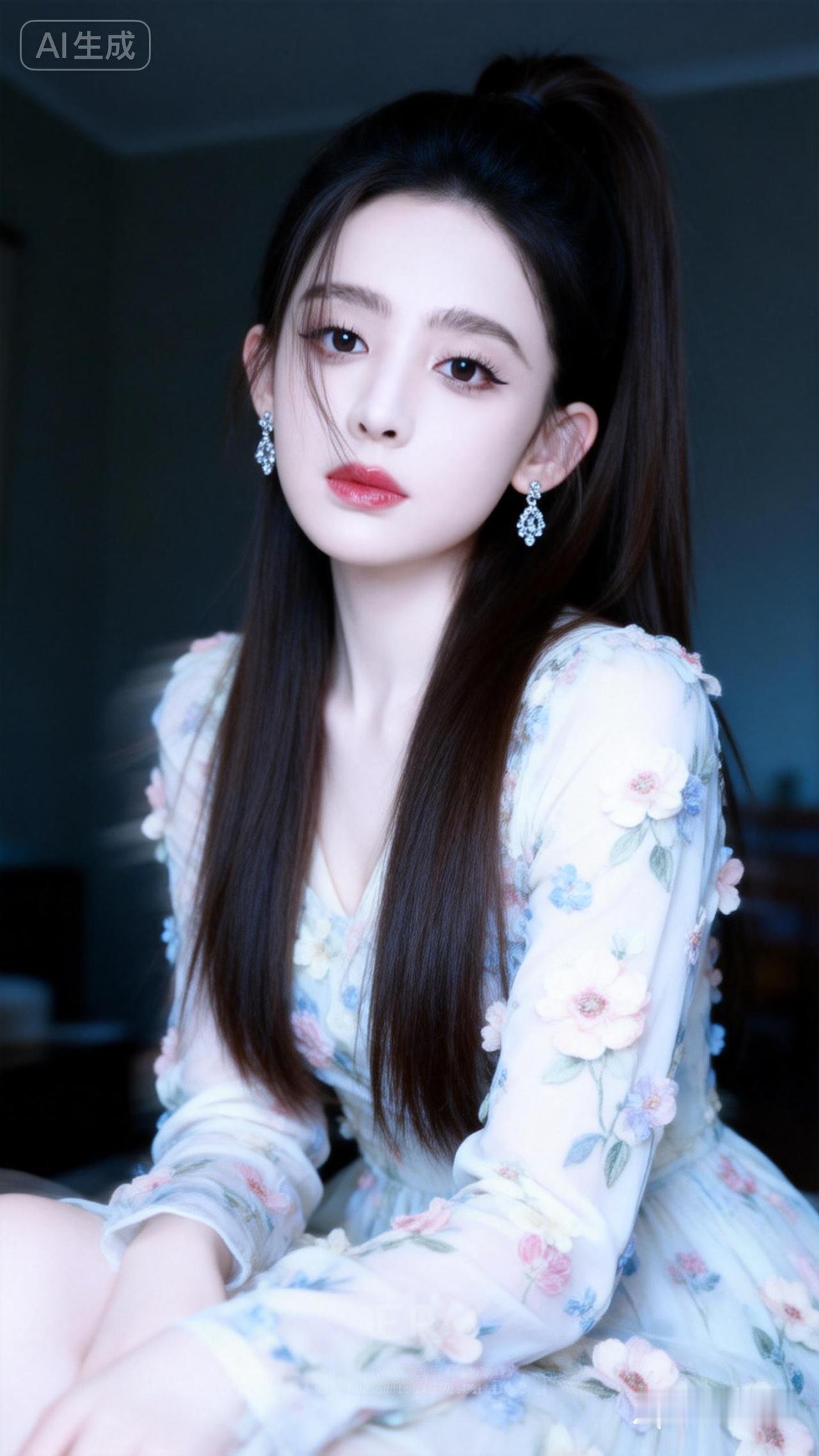 优雅少女风，花裙飘飘，甜美动人