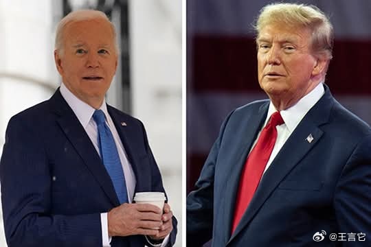 ‼️美国人现在认为，乔·拜登比唐纳德·特朗普更胜任总统职位。拜登是