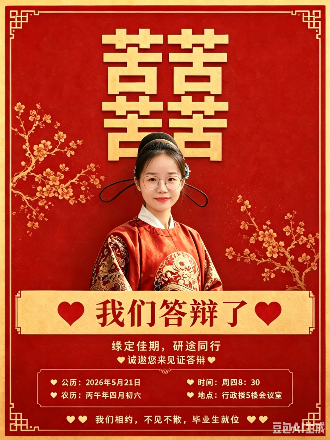 ❤️我们答辩啦❤️