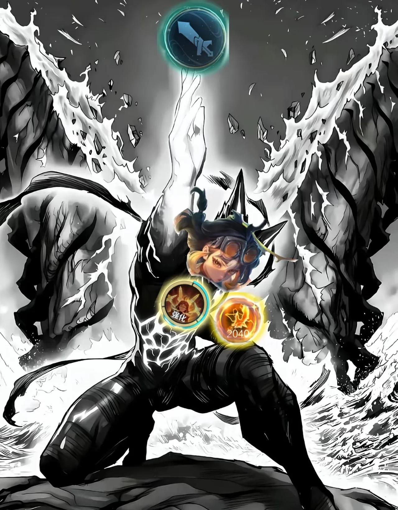 后期的蚩奼太离谱了吧，冲出来就把双C秒了，哪个英雄能管住她？蚩奼这个英雄现在真