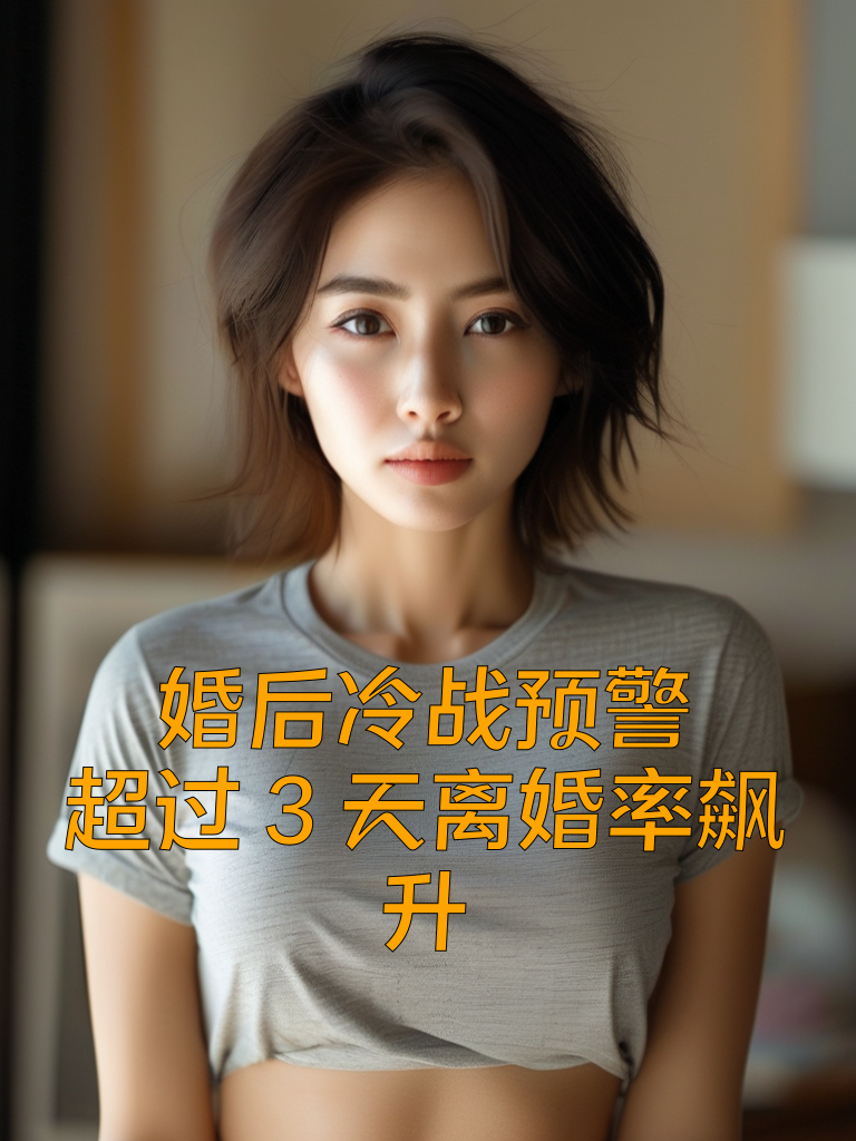 婚后冷战预警：超过3天离婚率飙升