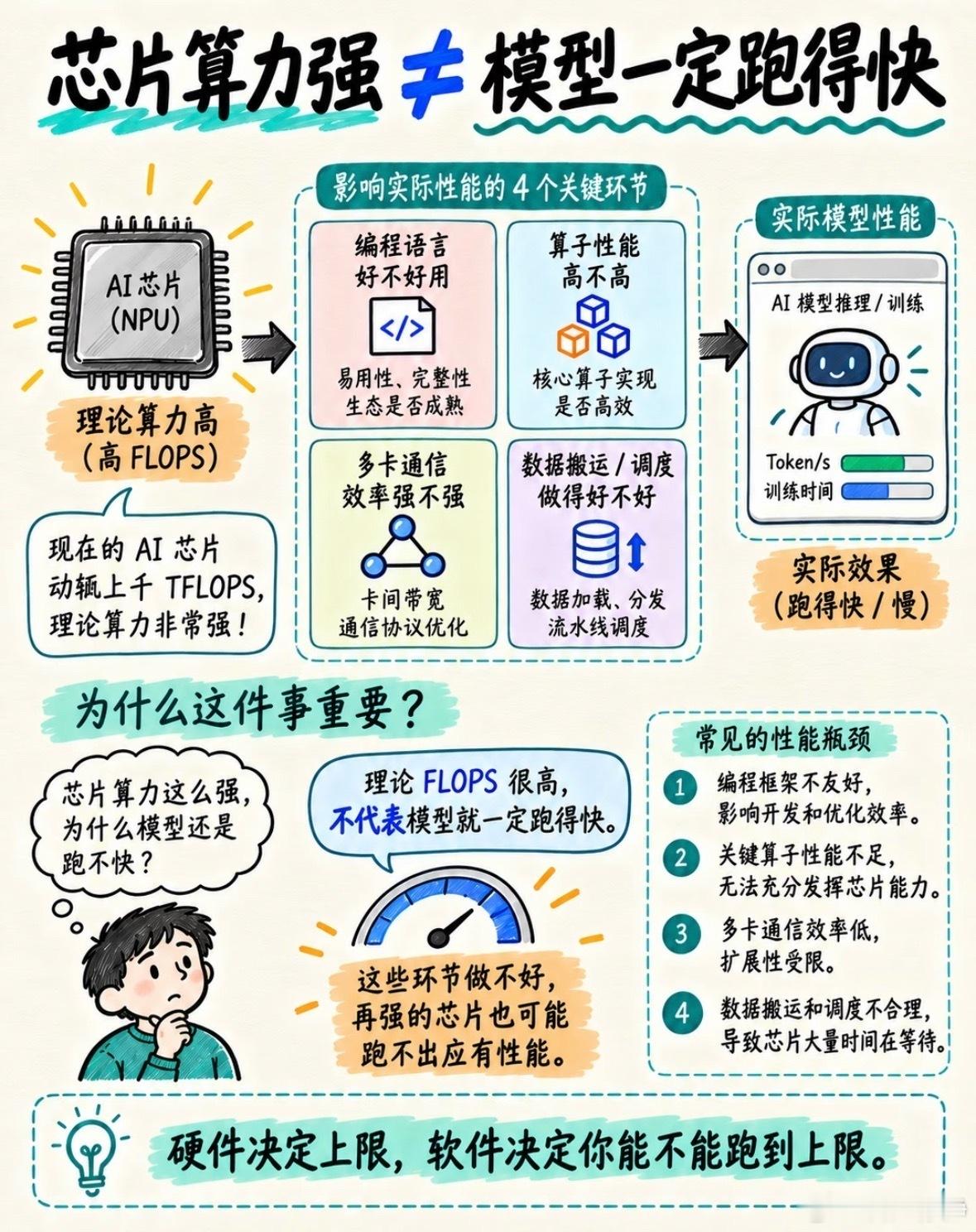 #DeepSeek开源昇腾基础组件#生态意义与行业影响➡️打破单一依赖：为开发者提供CUDA之外的第