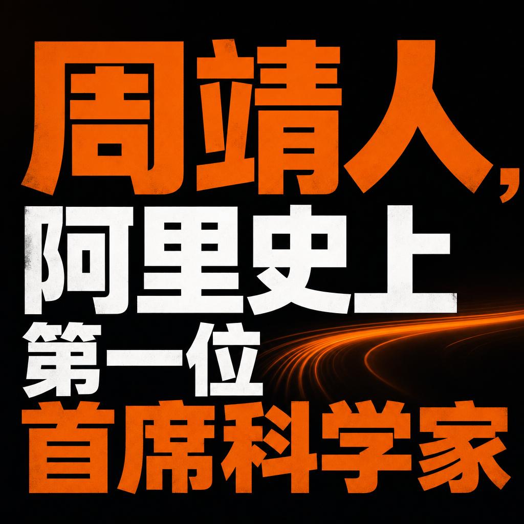 阿里设首个首席科学家重构AI战略聚焦前沿与商业化周靖人坐上了阿里史上第一个首