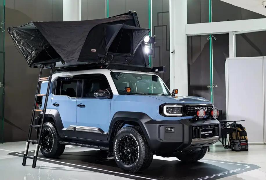 日前，丰田兰德酷路泽FJ四款概念车——Meridian、NatureExplo