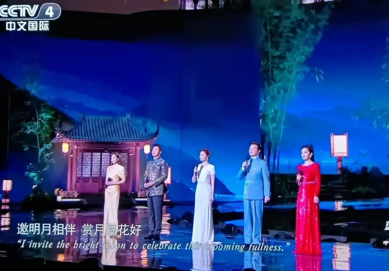 果然谢娜营销能力最强，五个主持人，她台词最少，据说还看提词器，与央视主持人任鲁豫