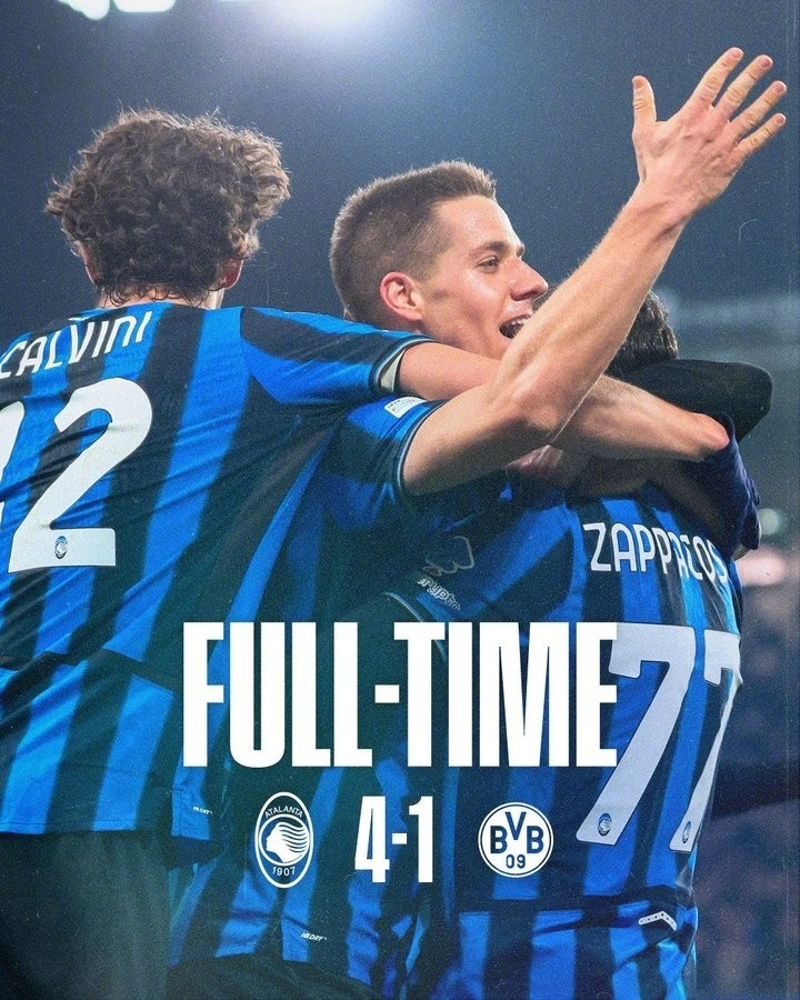 欧冠淘汰赛附加赛次回合上演戏剧性对决。手握2-0优势的多特蒙德远征意大利，却在亚