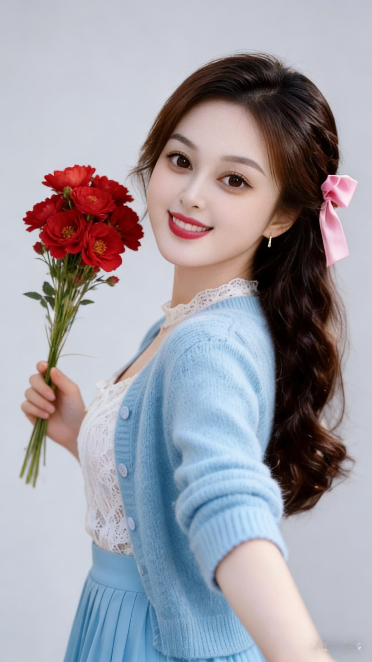 精干女孩，人见人爱。