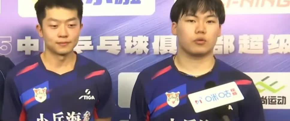 问：松岛辉空和樊振东很长时间没有交手了，再交手的感受是什么？松岛辉空：樊振东