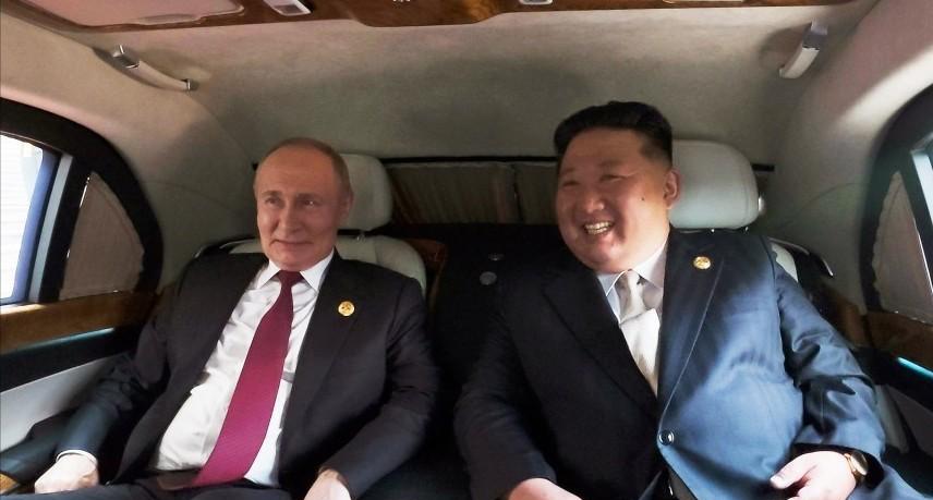 [点赞]金正恩与普京两人交谈时候需要翻译吗？在北京，普京邀请金正恩乘坐自己的专