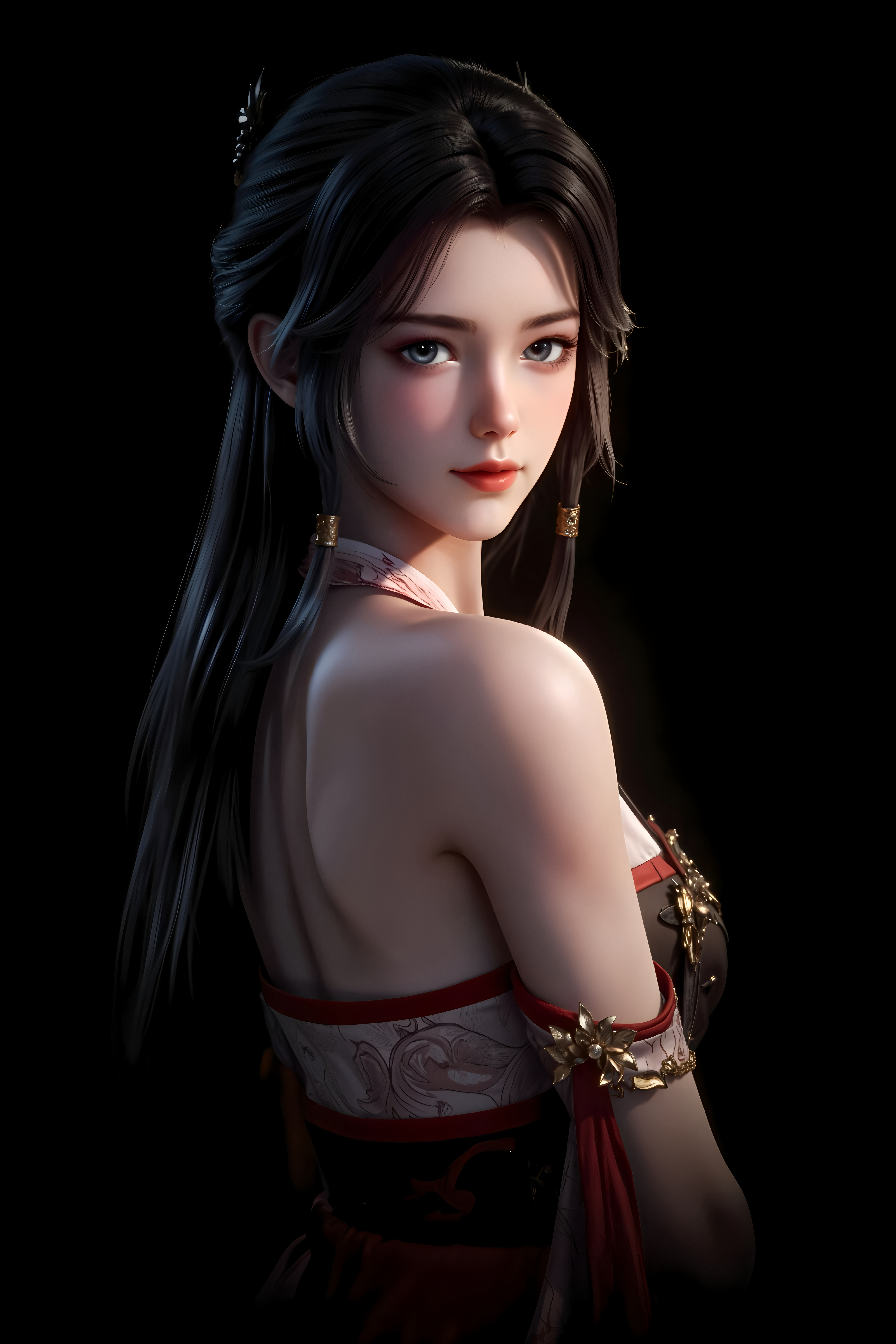 国漫女神｜《牧神记》灵毓秀壁纸：别名延秀帝、肥七公子，丈夫为秦牧，育有一女秦灵筠