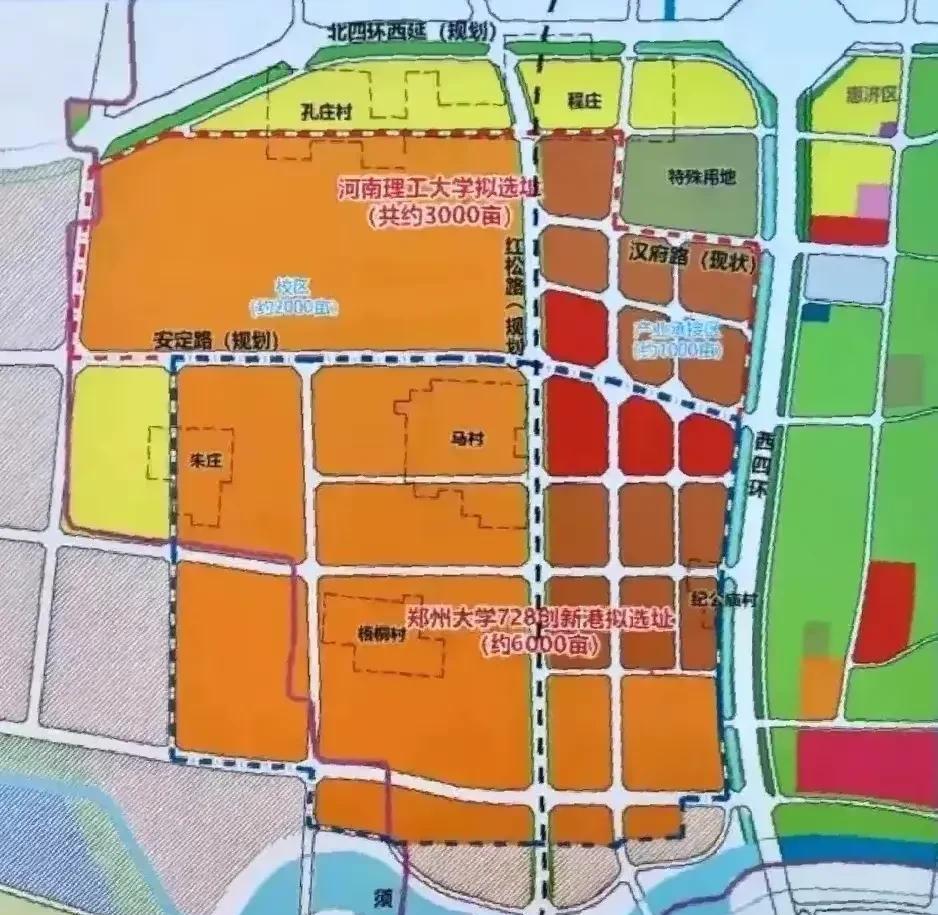 河南高校争相建设新校区！[鼓掌][鼓掌][鼓掌][赞][赞][赞]郑州大学、河