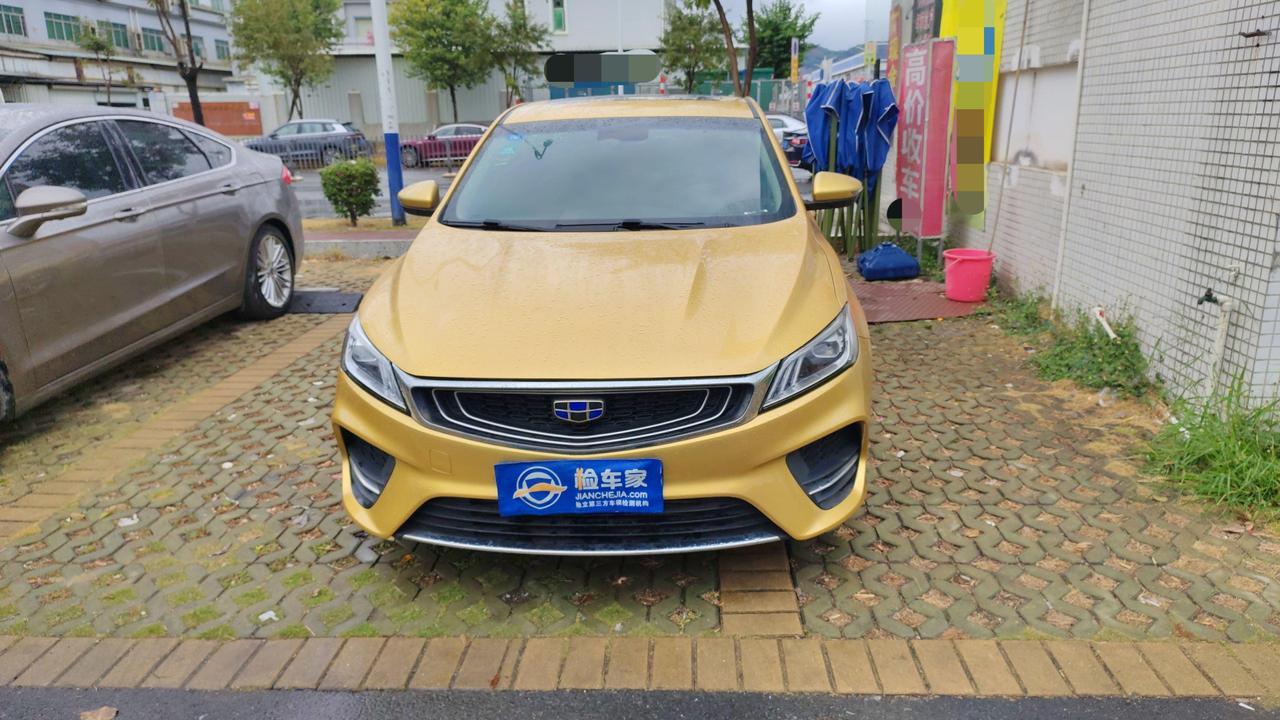 老婆怀孕了，再缺钱也要车接车送！前两天帮粉丝验了一台吉利缤瑞，2019年2月上