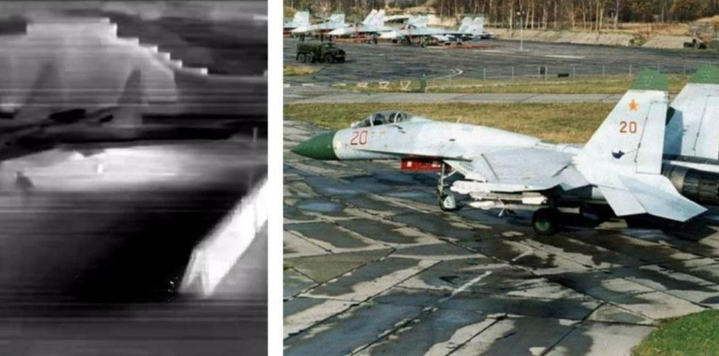 乌克兰安全局在俄罗斯占领的克里米亚别尔贝克机场击落了两架俄罗斯苏﹣27飞机。其