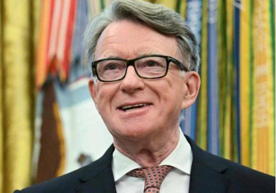 当地时间9月6日，英国驻美大使彼得·曼德尔森（PeterMandelson）发
