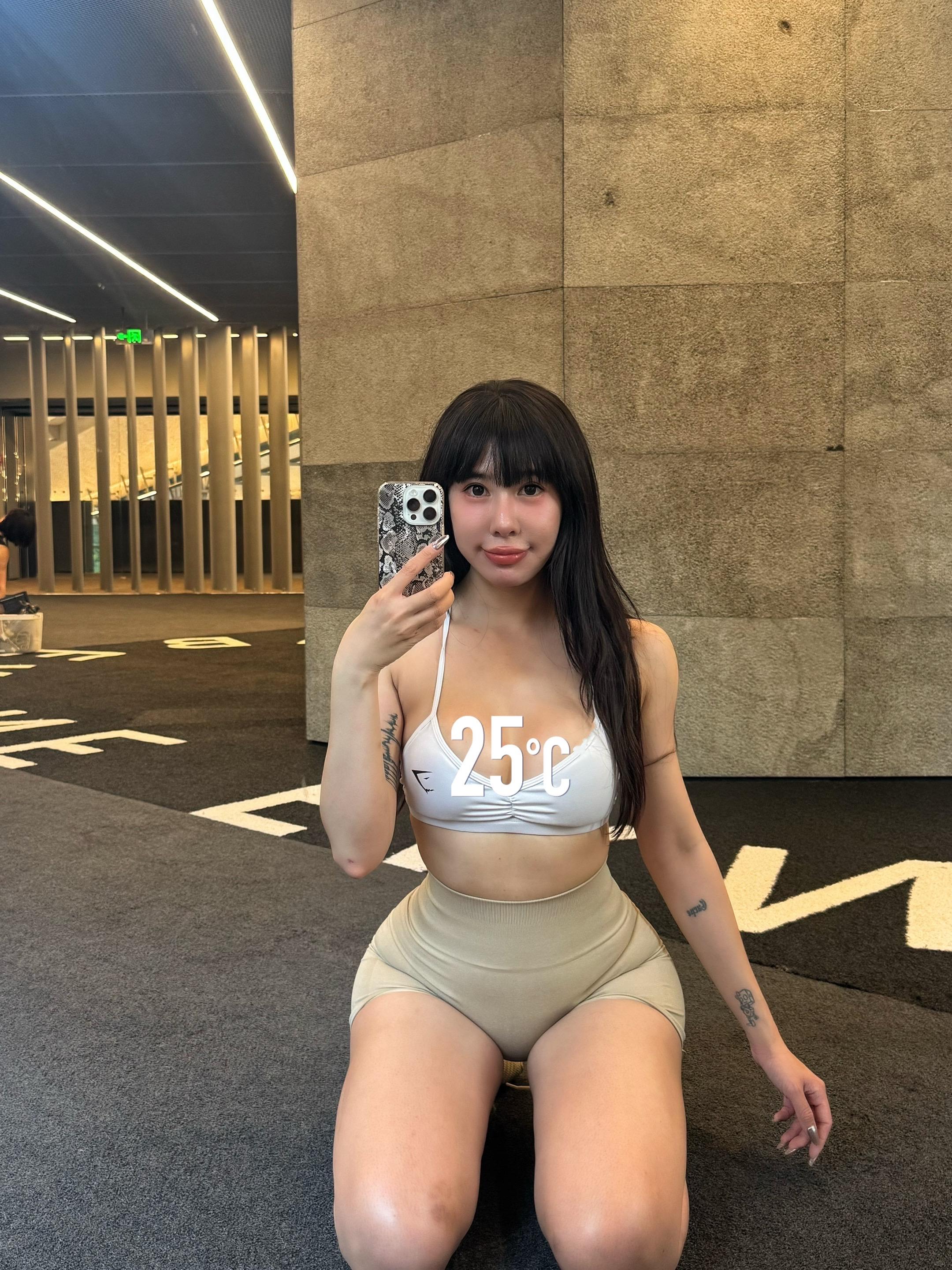 我的运动日常 健身 健身ootd 健身女孩穿搭