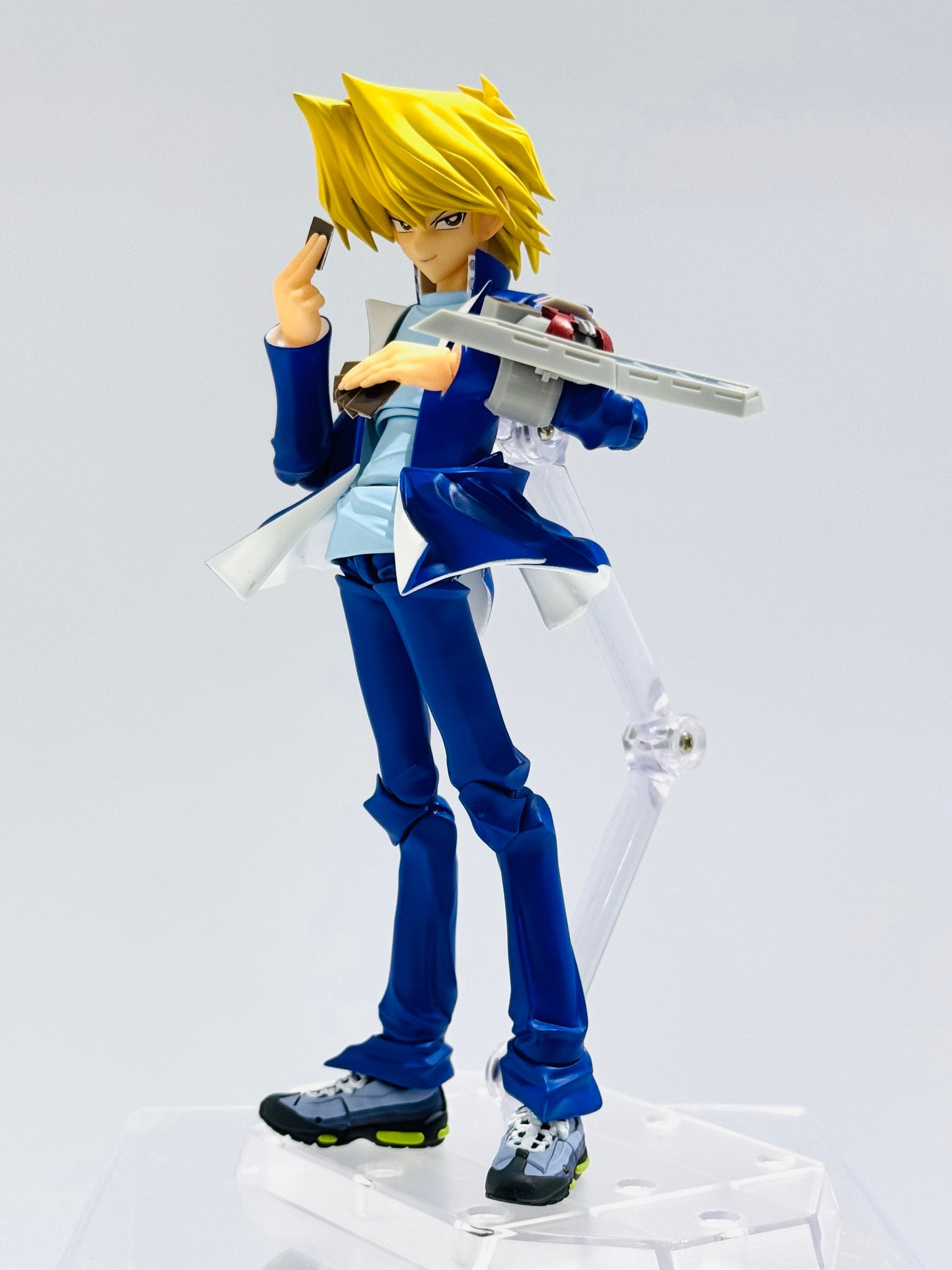 游戏王周边海洋堂转轮科技系列可动人偶城之内克也WF2026夏实物展示