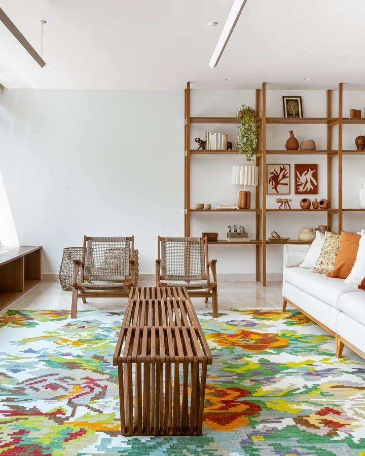 286㎡大平层住宅，巴西现代美学拉满。🌿清新脱俗装修风格家居