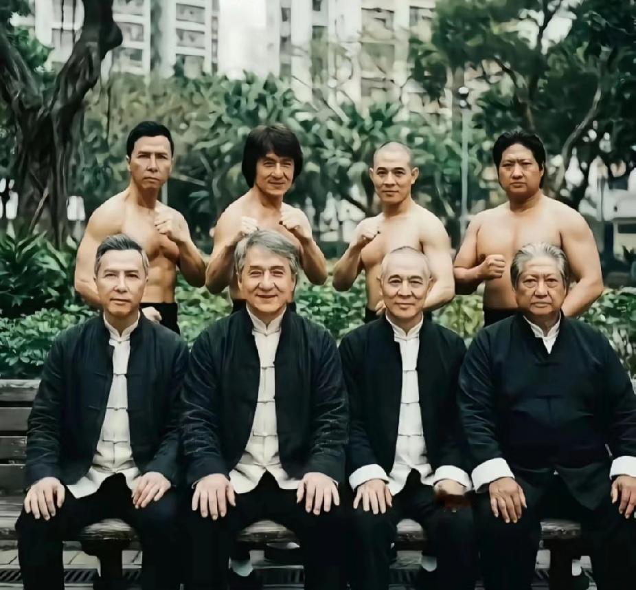 内娱武术界的泰山北斗。这个座位顺序你觉得合理吗？左一：甄子丹——末代武戏师