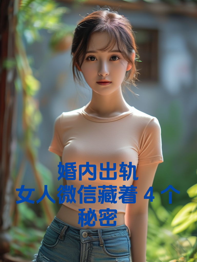 婚内出轨，女人微信藏着4个秘密