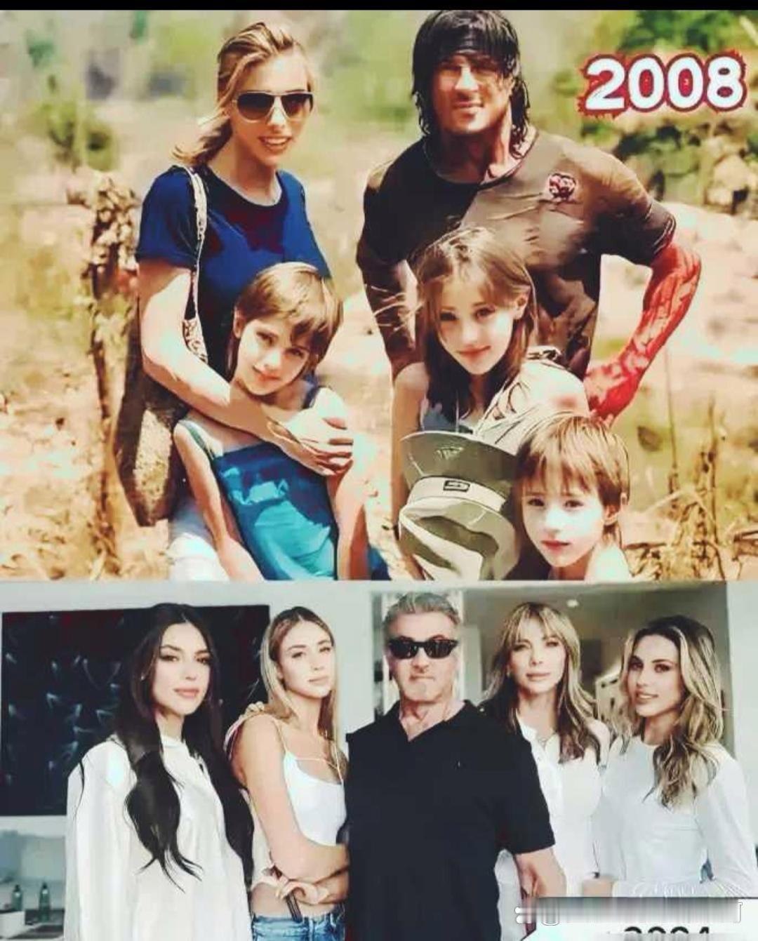 全靠老婆基因撑着