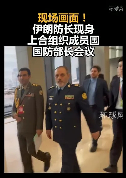 伊朗防长急着跑来中国伊朗防长，战火刚停，屁股都没坐热，立