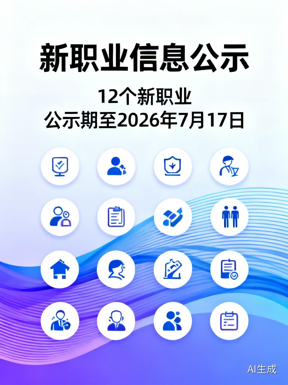 近日，人社部办公厅发布了《关于对拟发布船舶岸基管理工程技术人员等职业信息进行公示