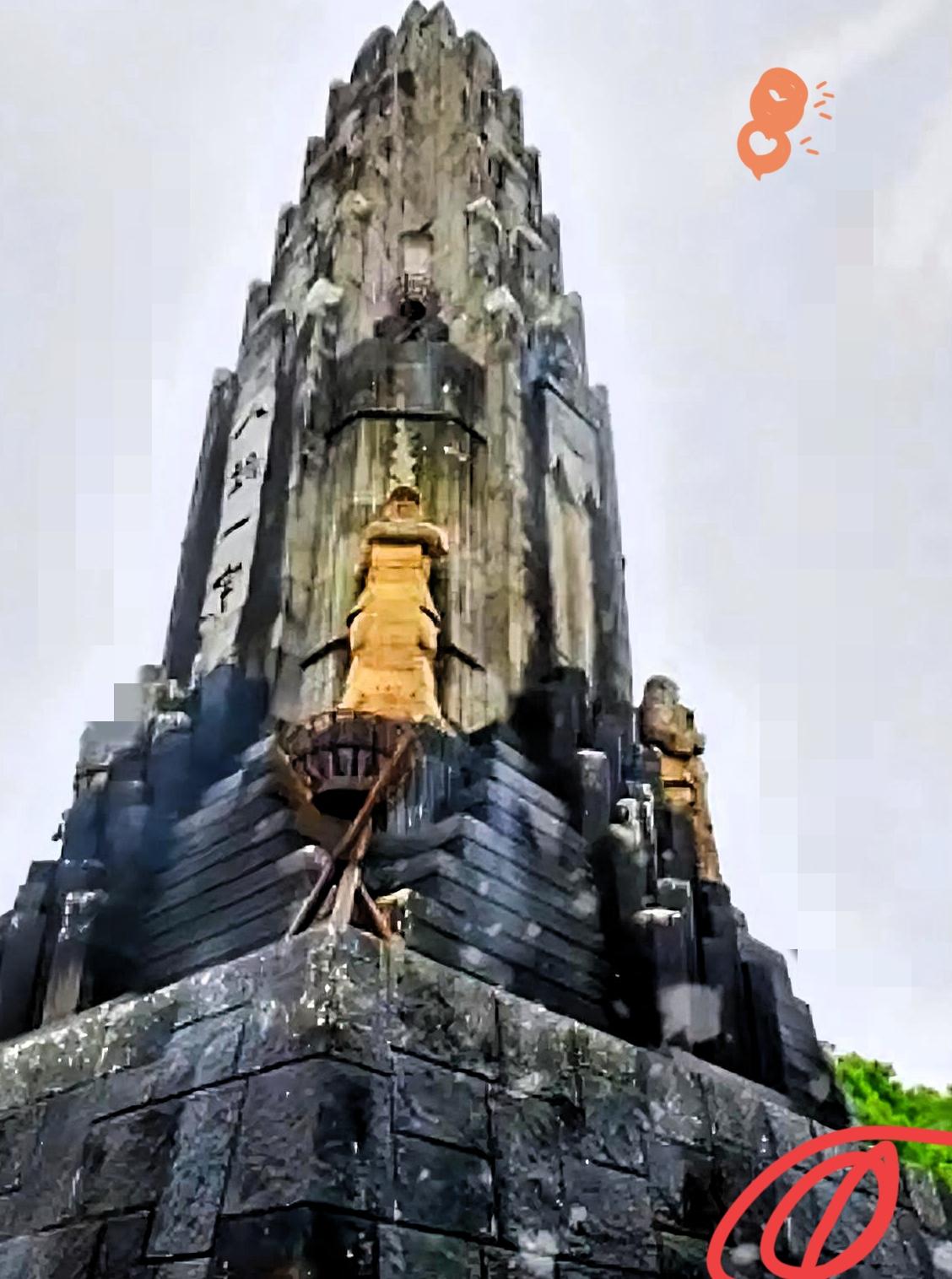 杀人诛心，也不过如此。​把从别国抢来的墓碑、城墙砖堆在一起，反手起个名字叫“和