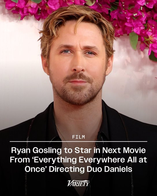 瑞恩·高斯林新片将合作《瞬息全宇宙》导演组合关家永与丹尼尔·施纳特。该片由环球影