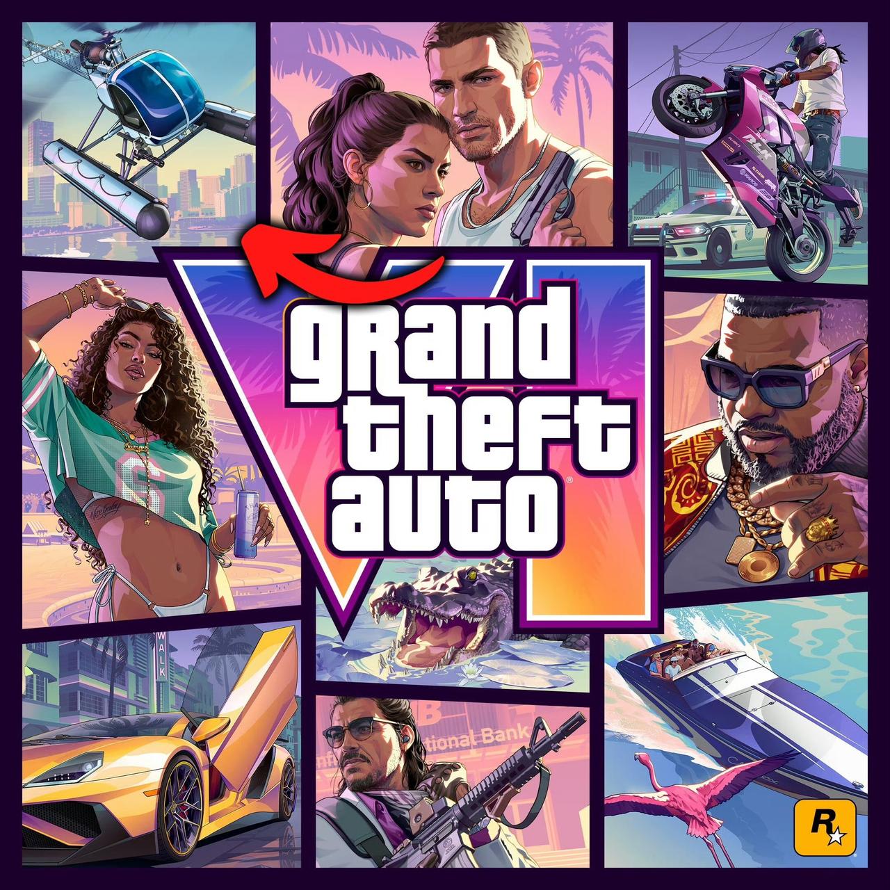 有没有懂行的来说说，为什么历代《GTA》封面左上角总是一架直升机？