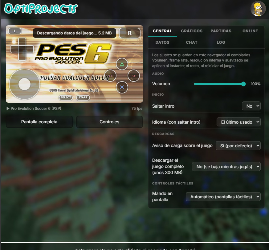 PES6移植到浏览器的新更新来了！！-更多优化，包括在线功能、性能和资源加
