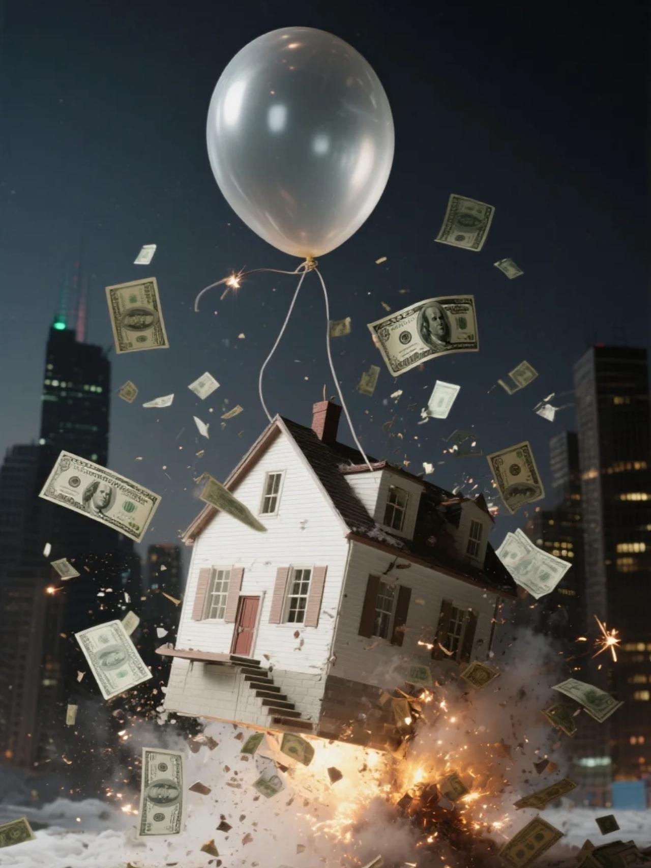 房价跌不跌已经不重要了！昨晚和银行信贷部老同学喝酒他酒后吐真言，说现在80%