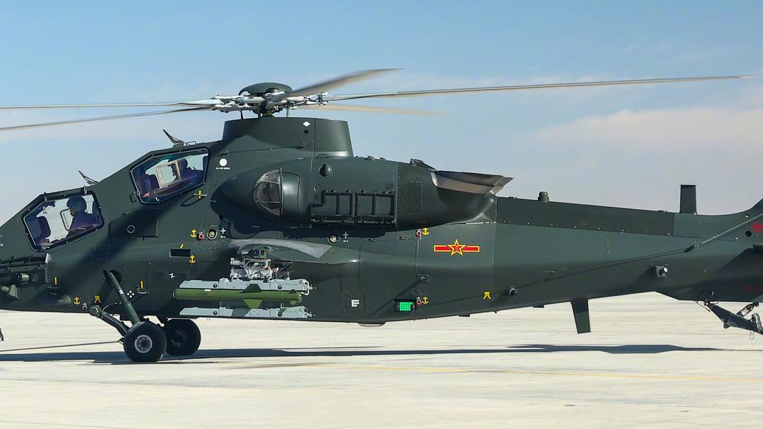 可以这么说，央广军事的报道是最准确的，西部战区某陆航旅的武直10改进型武装直升机