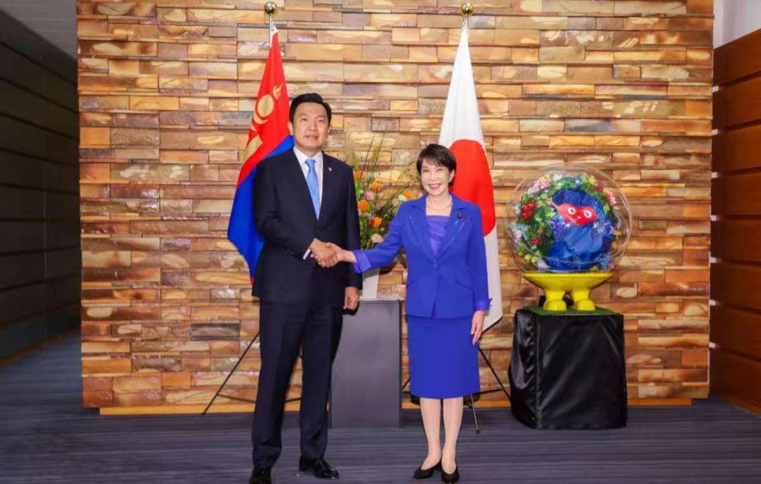 蒙古国总理乌其尔勒这趟东京之行，为了拿到日本那点援助，连“日本是爱好和平的国家”