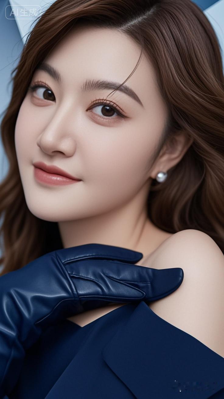 优雅蓝调，尽显女性魅力！