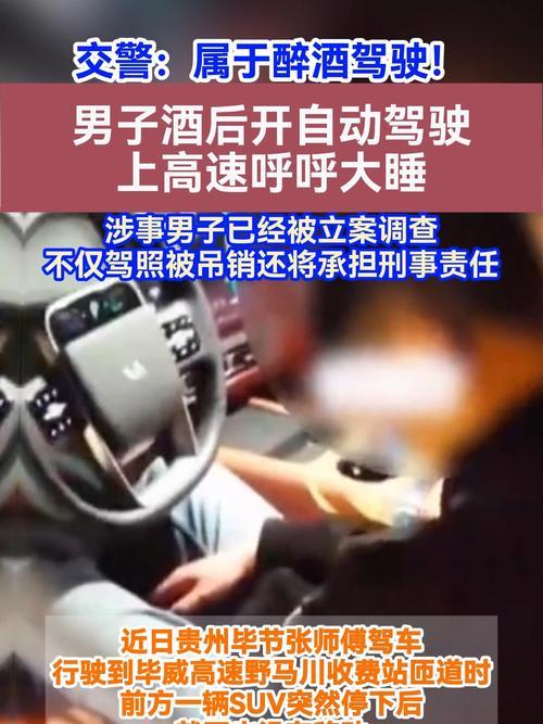 2024年2月，南京男子王某醉酒后启动驾驶辅助系统，驾车200公里从浙江湖州赴南