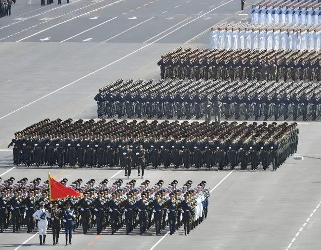 九三阅兵前的暗藏玄机:以美国为首的西方世界，英国，法国，德国，日本，韩国，加拿