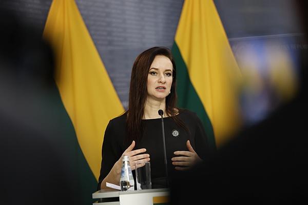 立陶宛女总理当众失态，喊话中国