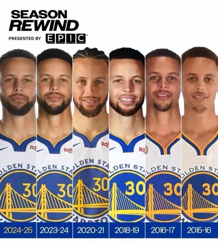 勇士超级巨星斯蒂芬-库里不愧是NBA历史上最伟大的三分射手！今天勇士官方更新社媒