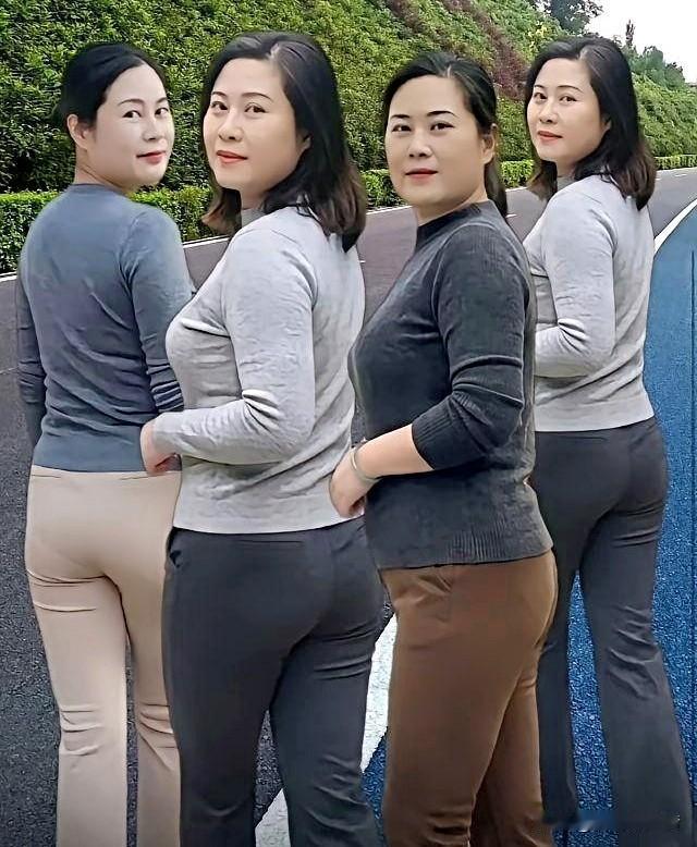 小编说，这照片中的4个大姐，是她的好闺蜜，如果，让你选一个做老婆，你会选哪一个。