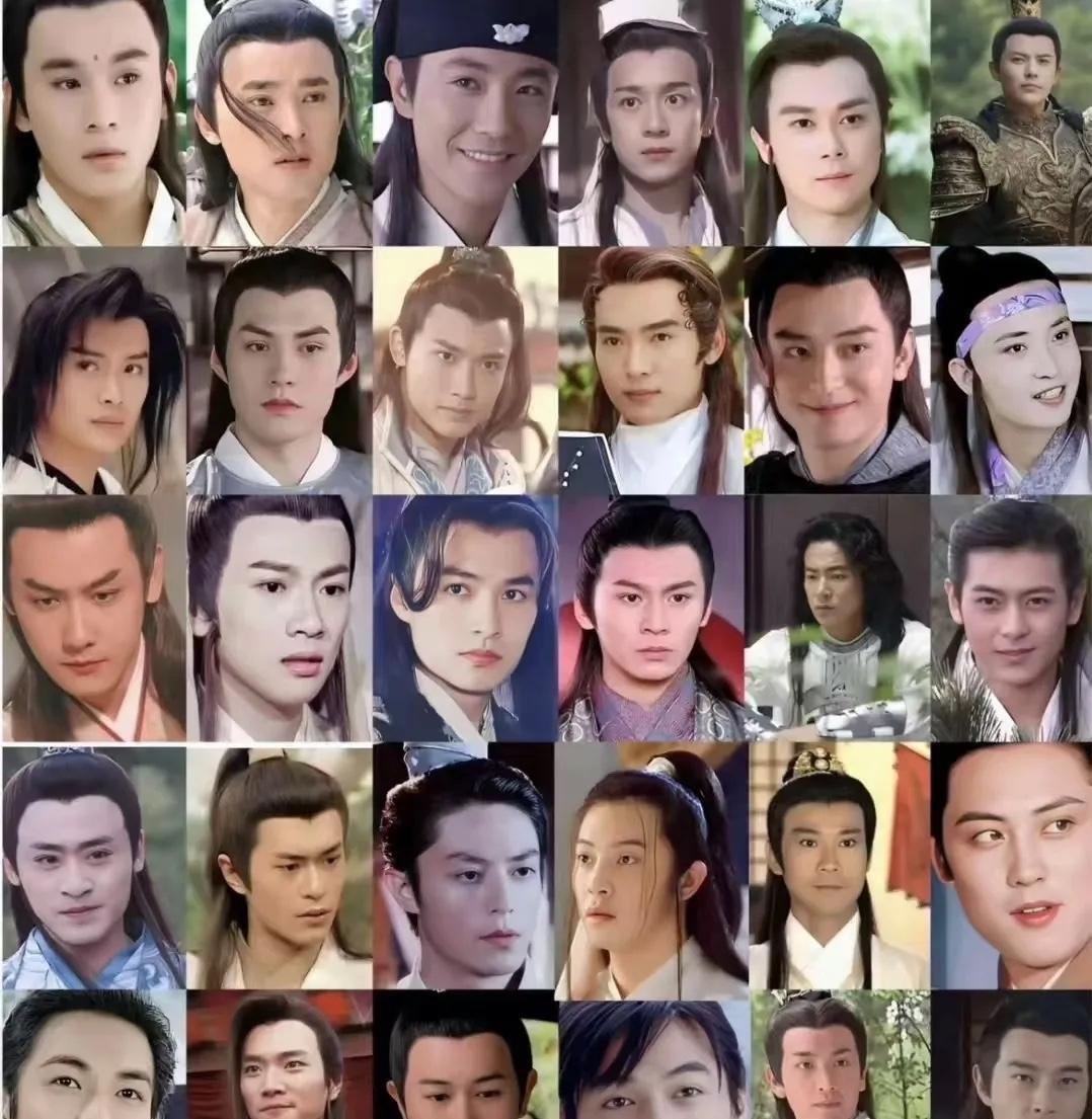 图中男明星古装扮相排名第一名：古天乐第二名：邱心志第三名：陈浩民不是谁的