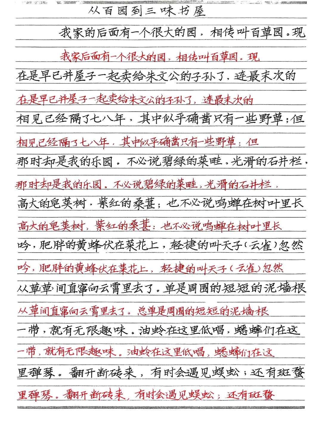 硬笔书法对书写是弊大于利