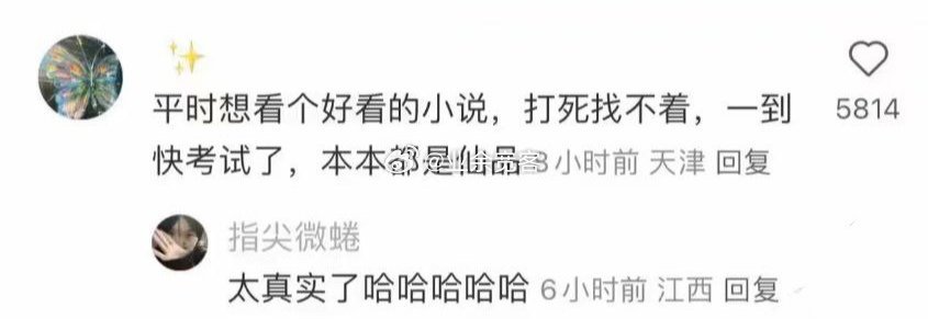 快考试了看啥都有意思