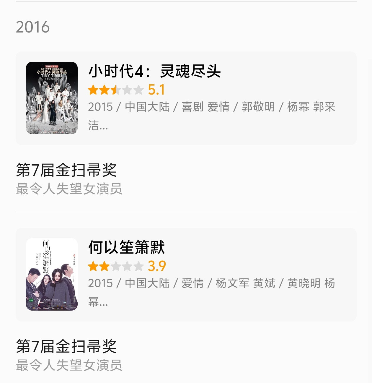 不是年龄上去了咖位就上去了吧况且主流奖挂0🙊杨幂白鹿商务同级