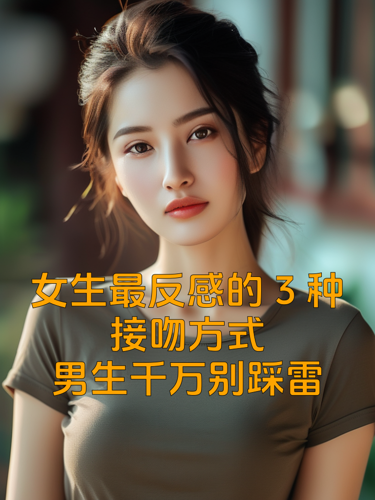 女生最反感的3种接吻方式！男生千万别踩雷