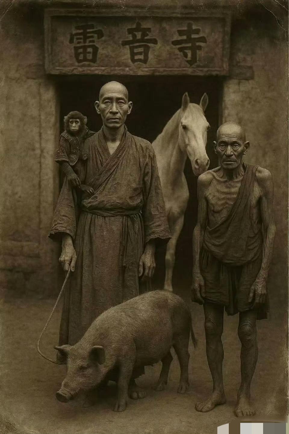 这可能是真实的师徒四人，也是最合理的