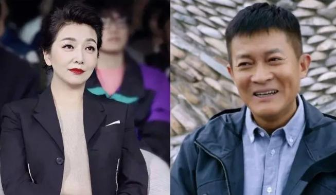 2002年，杨志刚和江珊拍戏，杨志刚从背后抱住江珊，结果江珊来了这么一句：“弟弟