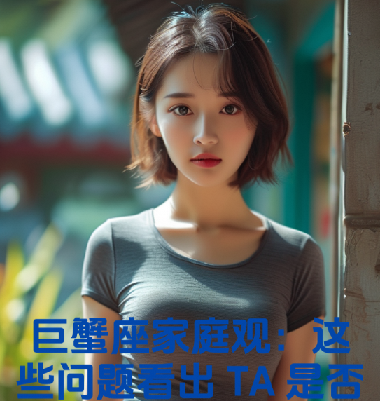 巨蟹座家庭观：这些问题看出TA是否想和你长远发展